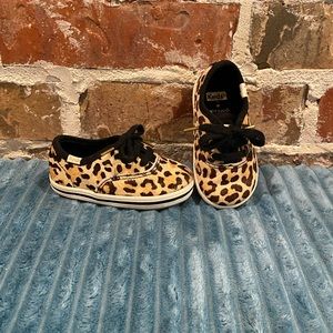 Kate Spade Leopard Print Keds Like New